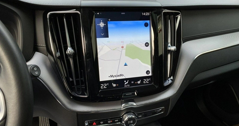 Volvo XC 60 cena 169900 przebieg: 59000, rok produkcji 2019 z Szczekociny małe 379